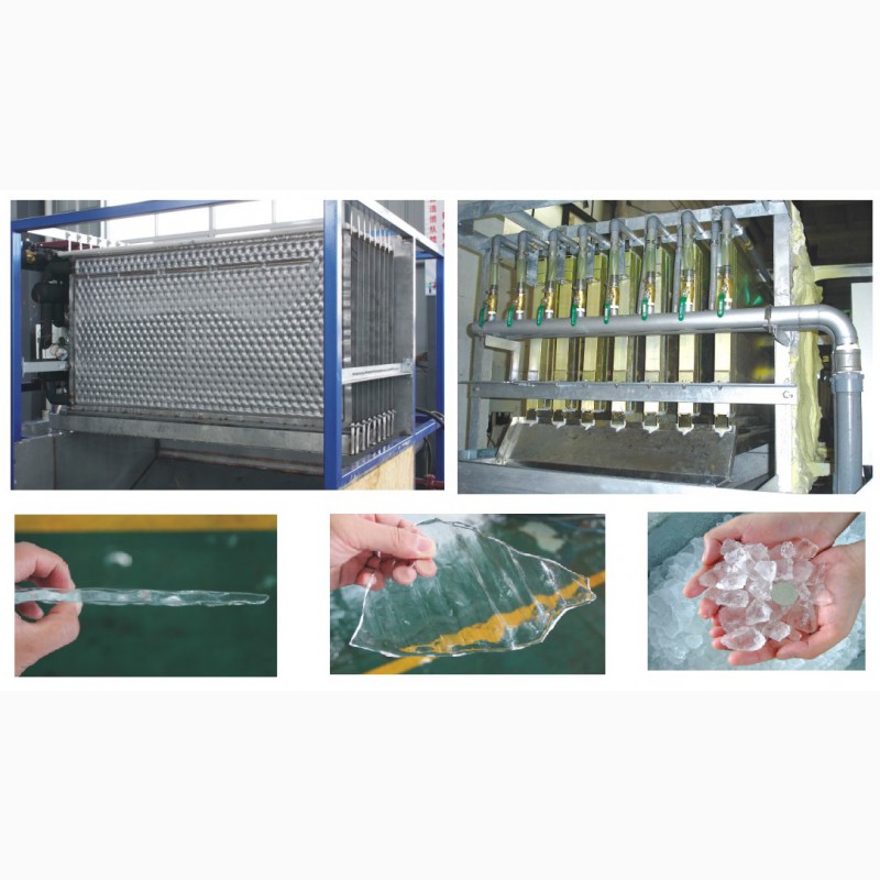 Фото 2. Промышленные льдогенераторы пищевого льда