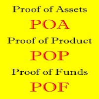 Подтверждение (POF, POA, POP) для обеспечения контрактов
